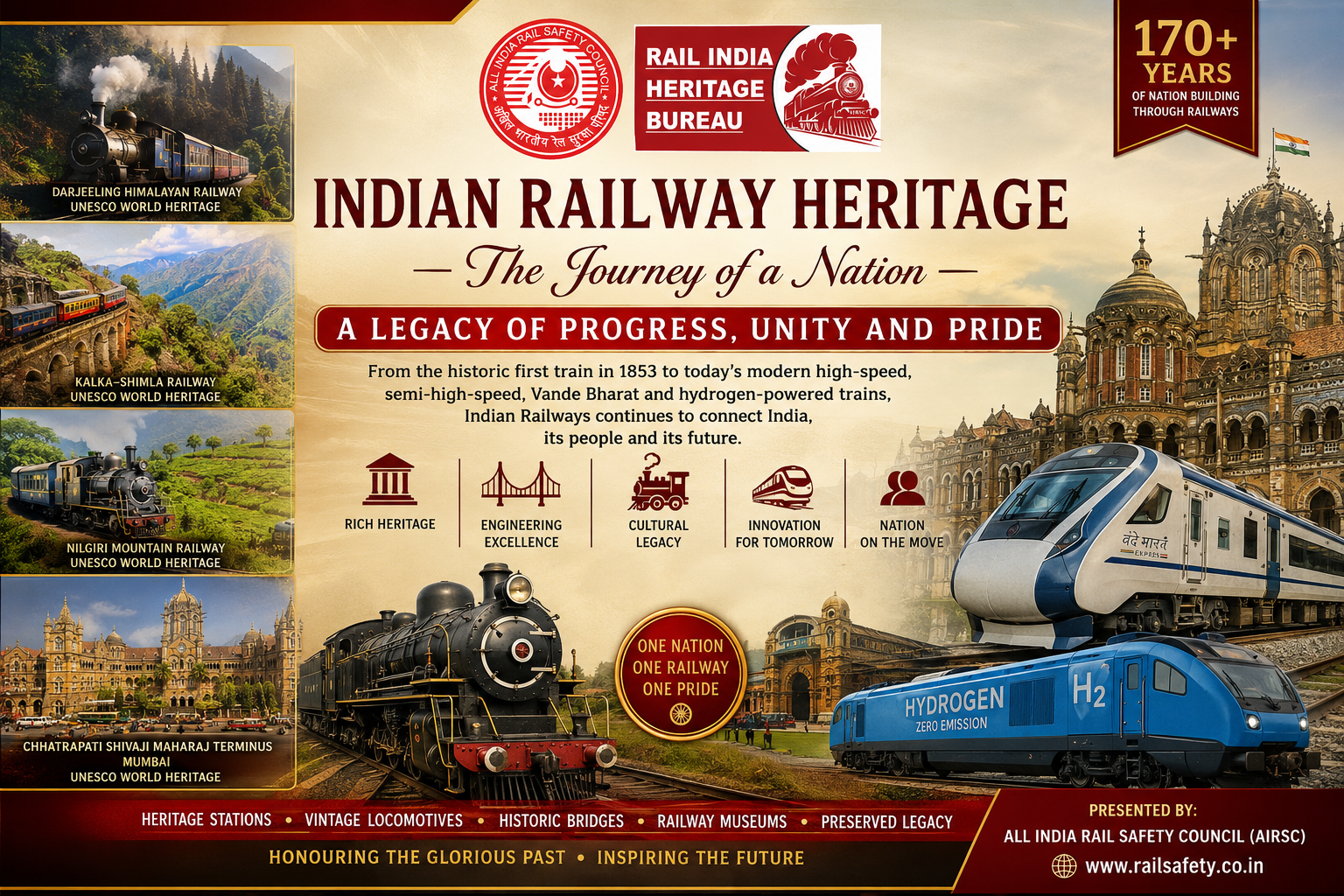 RAIL INDIA HERITAGE BERUAE